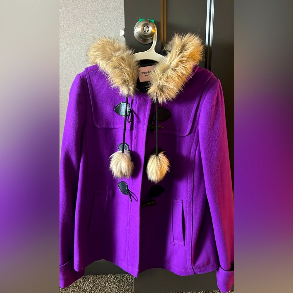 Juicy Couture Wool Blend Coat